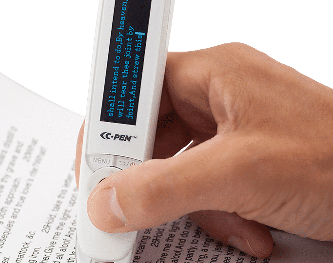 a ReaderPen that scans printed text
